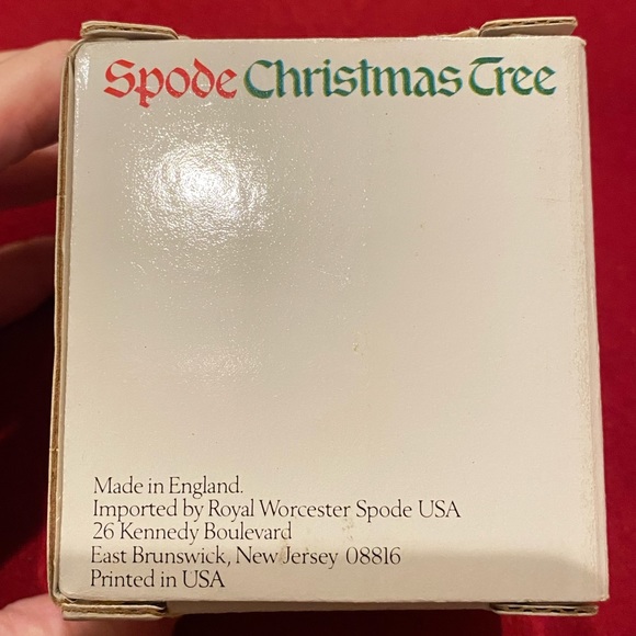 NIB vintage Spode Christmas Tree bell ornament - third in the series - Picture 4 of 9